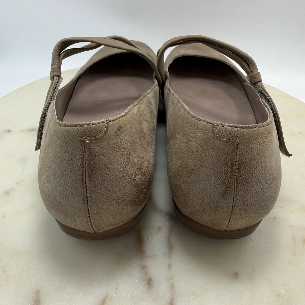 ABEO B.I.O.system 9N TALIA Brown Leather Mary Jane Built-In Orthotic Shoes